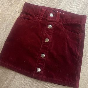 Cat & Jack corduroy mini skirt - size 3T
